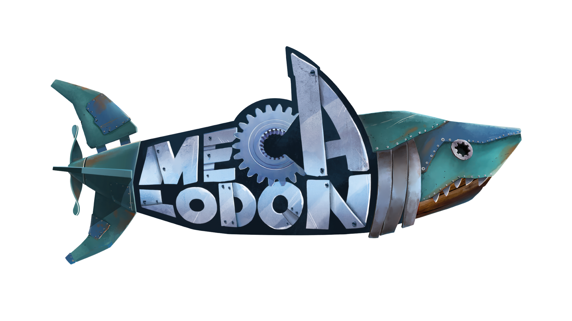 Logo de la nouvelle attraction mecalodon à Walibi Belgium