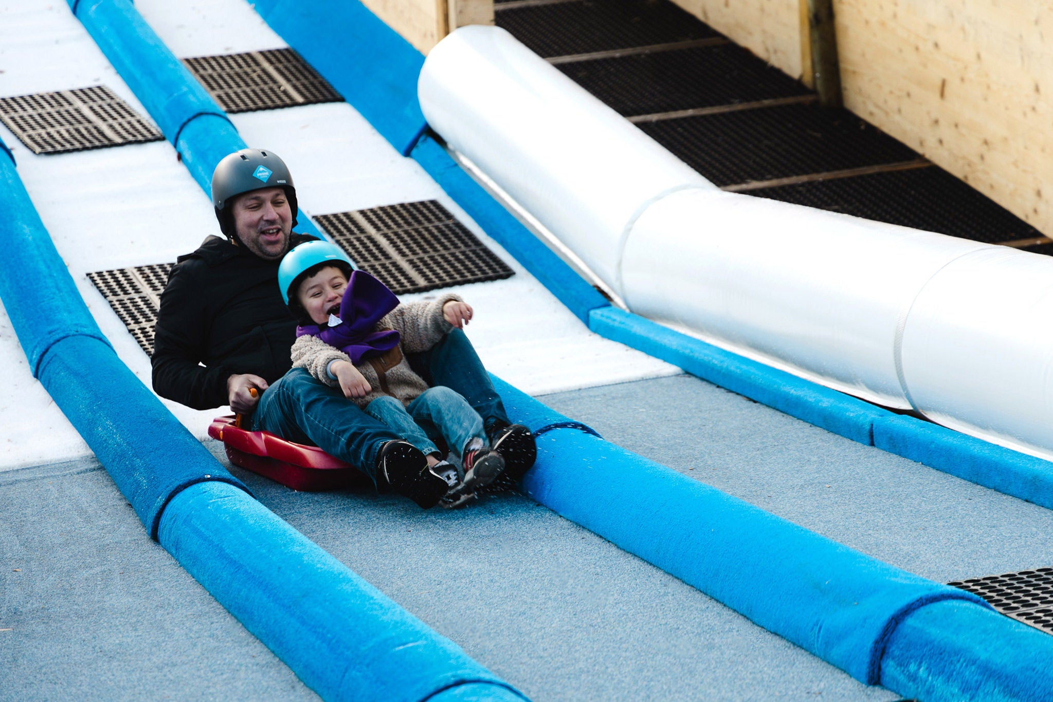 Des pistes de luge gratuites pour la toute famille à Walibi 