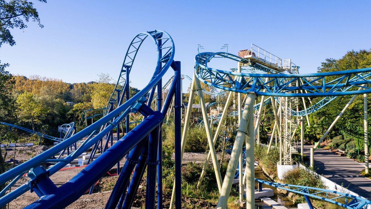 Walibi Belgium 1920x1080px - Mecalodon et Tiki-Waka entrelacés